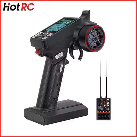 Hotrc Hot RC CT-8A CT8A 2.4Ghz 8-ch Channel FHSS Remote Control 300m Range F-08A Receiver For RC Car