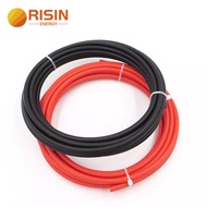 Risin 15meter PV Cable Solar Power Energy Wires 1000V 2pfg 1169 Pure Copper Cable Lines