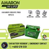 [ Installation Provided ] DIN74L | DIN74 | LN3 ] Amaron Hi-life PRO | Car Battery Bateri Kereta | Proton X70 Golf Ranger