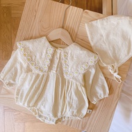 Baby Baby Daisy Baby Romper 0-2 Years Old Autumn Baby Girl Jumpsuit Newborn Clothes One Year Old Dre
