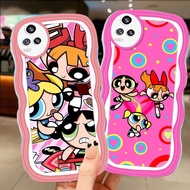 A-34 Cute Powerpuff girls TPU Casing for VIVO Y51 Y53 V30E V21 V20 Y53s V30 Y31 Y51a 5G Transparent 