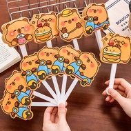 Cute Cartoon Folding Fan Child Holding Portable Fan Souvenirs for Summer