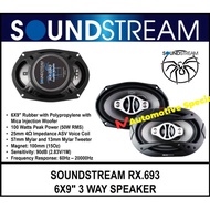 Soundstream 6x9 Speaker with Mica Injection Woofer Soundstream RX693 RX.693 RX-693