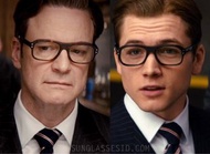 Kingsman cutler &amp; gross 0822 black金牌特務金士曼紳士透明眼鏡黑色鏡架