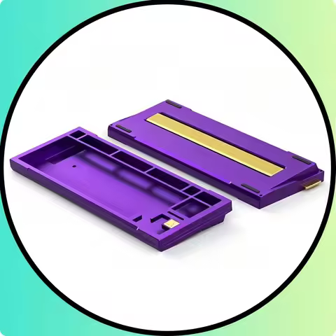 Aim Bone80 Gamer Keyboard Case Aluminium Alloy Wooting 80He Pcb Customized Keyboard Magnetic Switch 