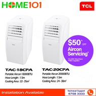 TCL Portable Aircon 18000 - 20000BTU | TAC-18CPA/DMG | TAC-20CPA/DMG