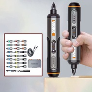 Worx 4V Mini Electrical Screwdriver Set WX240 Cordless Electric Screwdriver USB Handle with 26 Bit S