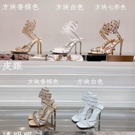 AAA+2026RC Silk Bohemian Design High Heel Sandals