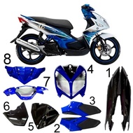 COVERSET YAMAHA NOUVO LC135 BLUE/SILVER SALE BY 1 PIECES/ASING ORIGINAL PARTS NAOUVO LC135 BODY COVE