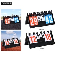 [CHiWANJi] Score Board Score Card Sports Scoreboard Score Keeper for Table Tennis