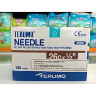 Terumo NEEDLE 26g x 1/2" (0.45X13Mm)