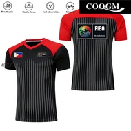 2026 FIBA Standard Basketball Referee Jersey Free Custom Name & Number Referee T-shirt for Men