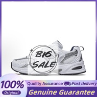 NB 530 for women and men white Silvery Low-top Running Shoes