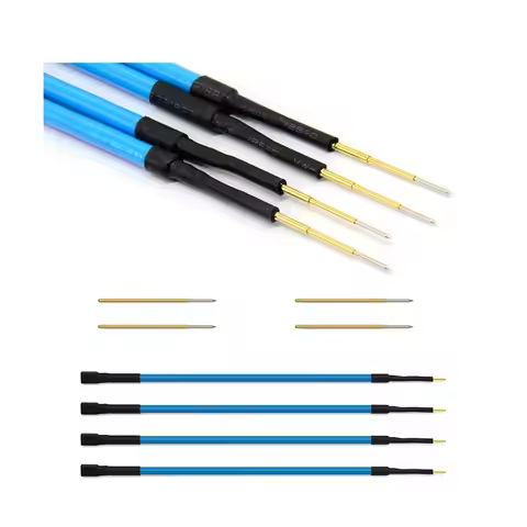 4Pcs/set OBD II Scanner Probe Pens For ECU Board With Connect Cable Replacement Needles LED BDM FRAM