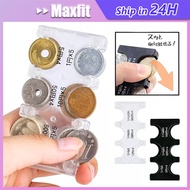 Japanese Coin Holder Coin Holder Coin Organizer Case Storage 6-Slot Coin Storage Classification