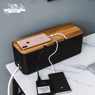 Le Manni Wire Storage Box Organizer Box Extension Cord Storage Box Hub Cable Organizer Socket Box Po