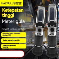 Meter Glukosa Buah, Refraktometer Ujian Kemanisan Hand Held Sugar Testing Meter, Fruit Glucose Meter