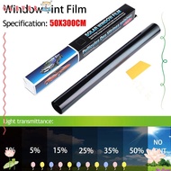 CLEVER 1Roll 50x3m Car Foils, Sun Shade Scratch Resistant Window Tint Film, Durable VLT 1%-50%  UV P