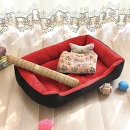 QIUZHISE | Plush Dog Bed Pad for All Sizes