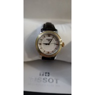 Tissot Bridgeport Small Lady Leather Strap Watch (condition like new)