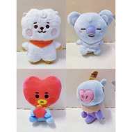 BTS BT21 plush M73 RJ Tata Mang Koya Happy Bath Time Ichiban Kuji preloved plush doll soft toy plush