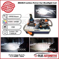 Breko Lattice Power Headlight Led Car Head Light B10 - Compatible With Proton Saga BLM / FL / FLX 20