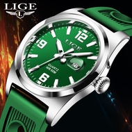 2024 Fashion Sports LIGE/Lige Classic Fashion Men's Ultra-Thin Quartz Watch Simple Multifunctional C