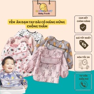 BLW Premium Long Sleeve Baby Bibs - CatBaby