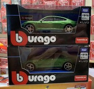 Tomica Burago 1/43 1:43 保時捷Porsche Taycan Turbo s 2022年3月新車