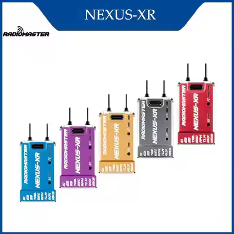 Radiomaster NEXUS-XR Helicopter Flight Controller Gyroscope ICM42688P Built-in Dual ELRS RX For FPV 