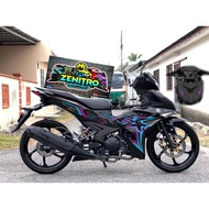 ✢■ஐEXCITER 150 MALAYSIA DECALS FOR SNIPER 150 V1/V2 (DUAL COLORWAY)