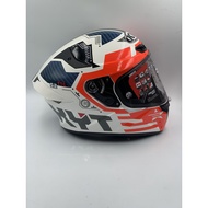 KYT TT Course Fuselage Red Full Face