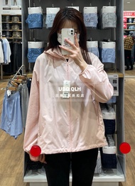 UNIQLO เสื้อผ้าชุดกันแดดแบบพกพา Upf50แท้ป้องกันรังสียูวี465466/467410ใหม่ญี่ปุ่น