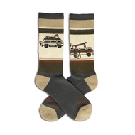 【西雅圖 KAVU】Moonwalk 保暖羊毛襪 夢想露營車 #1068