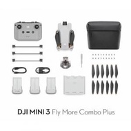 dji - Mini 3 Fly More Combo Plus 遙控器 航拍相機套裝 香港行貨