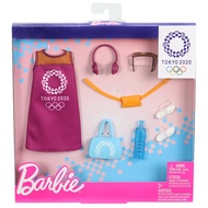 Barbie Storytelling Fashion Pack of Doll Clothes Inspired by the Olympic Games Tokyo 2020 Type B Nac
