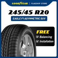 Goodyear 245/45R20 Eagle F1 Asymmetric SUV *ROF Tyre (Worry Free Assurance) - BMW X4 (Front)