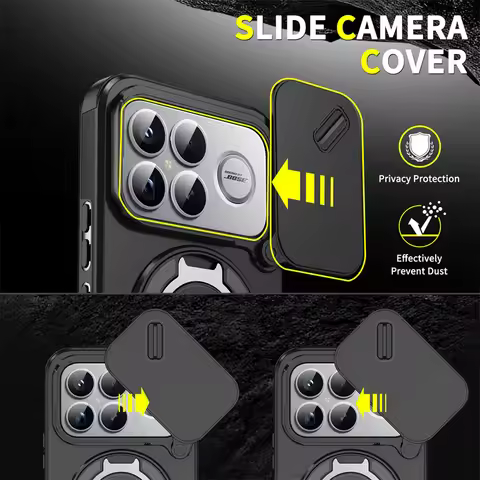Magnetic Holder Ring Shockproof Armor Case For Xiaomi Poco F9 Pro Ultra F9Ultra F9Pro Cover Capa Sli