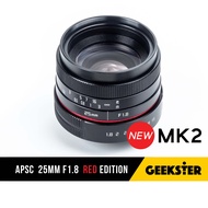 ✨ เลนส์ละลาย ✨ ฮิตสุดๆ APSC 25mm f1.8 สำหรับ กล้อง Mirrorless ( FUJI / OLYMPUS / SONY / PANASONIC /