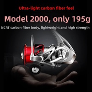 Carbon Spinning Reel Shallow Spool Ambidextrous Ultra Light Long Casting