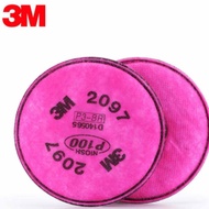 1PAIR 3M 2097 P100 PARTICULATE FILTER(READY STOCK)