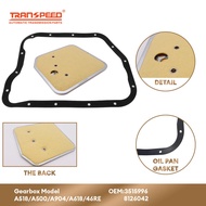 TRANSPEED A518 46RE 46RH Auto Transmission Oil Filter Oil Pan Gasket For DODGE RAM 1500-3500 JEEP GR