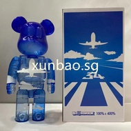 400% Bearbrick Action Figurine Toy 28CM Tall Collections ANA Plane Collectibles
