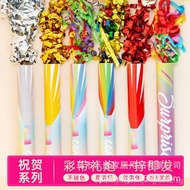 School Games Ribbon Salute Speech Opening Ceremony Ribbon Cutting Ceremony Flower Tube Easy-to-Cle