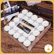 50 / 10 pcs 1 hour+- High Quality Tealight Candle / Tea Light Candle / Small Candle / Lilin 蜡烛 浪漫求婚 
