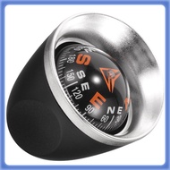 Small Car Dashboard Compass Car Mount Compass Black Compass for Vehicle Boat