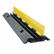 Trunking Deceleration Zone Rubber PVC Cable Wire Guard Trunking Road Stage Crossing Bridge Indoor and Outdoor Crimp Terminal/speed bumps, traffic facilities, highways, road brakes, car parking ramps, buffer zones, deceleration ridges