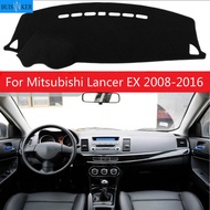 【CW】รถ Dash แผ่นรองรีด Dashmat พรมกันลื่น Pad ม่านบังแดด Dash แผ่นรองรีดพรมสำหรับ Mitsubishi Lancer EX 2008 2016รถจัดแต่งทรงผม ร้อน 1 1