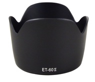 ฮูด ใส่ canon EF-s 55-250 IS II  75-300 และ RF 75-300mm f/4-5.6  ET-60 มีทั้งแบบทรงกลม เเละกลีบดอกไม