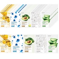 [Eunyul] Natural Mask Pack Aloe 10p + Collagen 10p + Pearl 10p + Hyaluronic 10p + Avocado 10p, 50 pi
